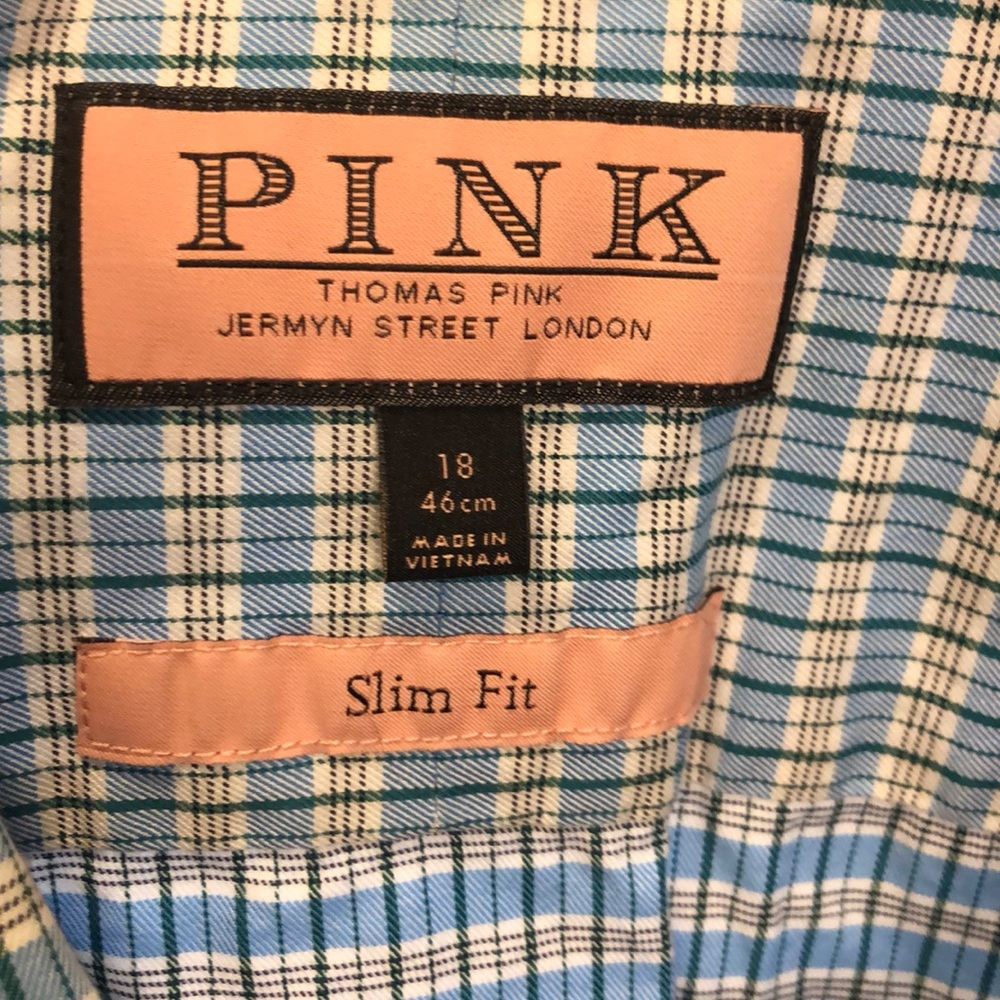 Thomas Pink 18/46cm men’s casual/dress buttondown